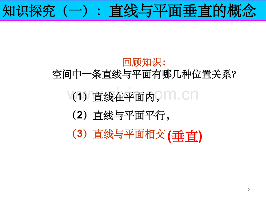 职高数学-9.3.2直线与平面所成的角精.ppt_第2页