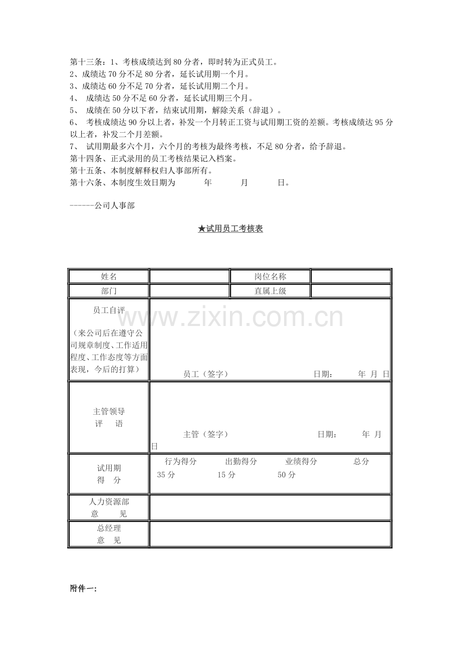 公司员工试用期考核办法..doc_第2页