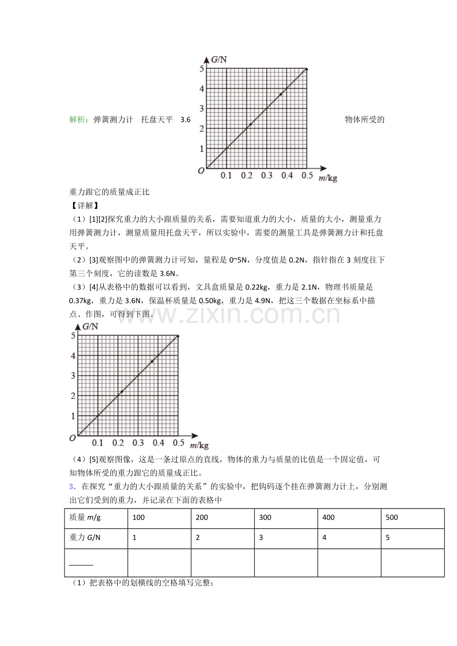 部编版八年级物理下册实验题试卷检测题(Word版含答案).doc_第3页