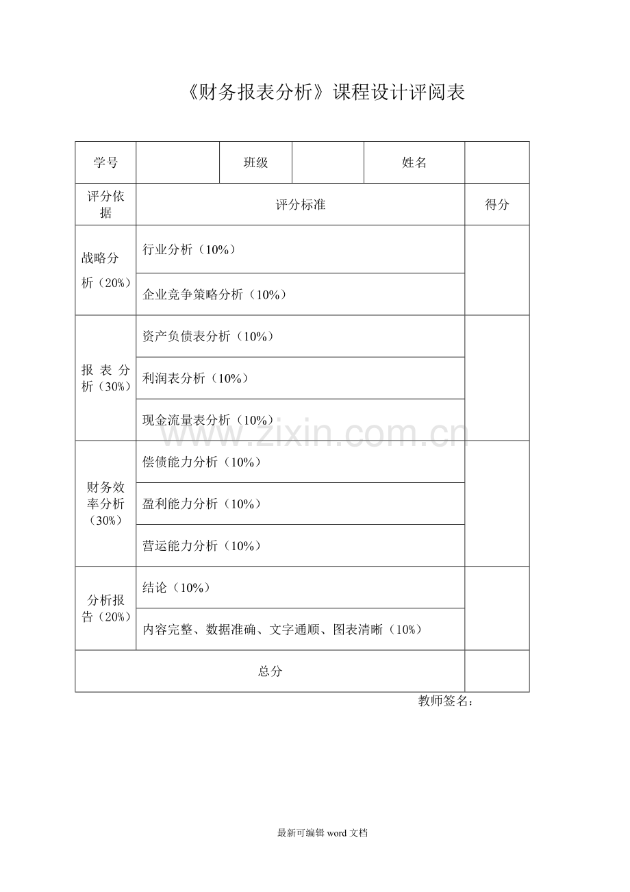 财务报表分析(云南白药).doc_第1页