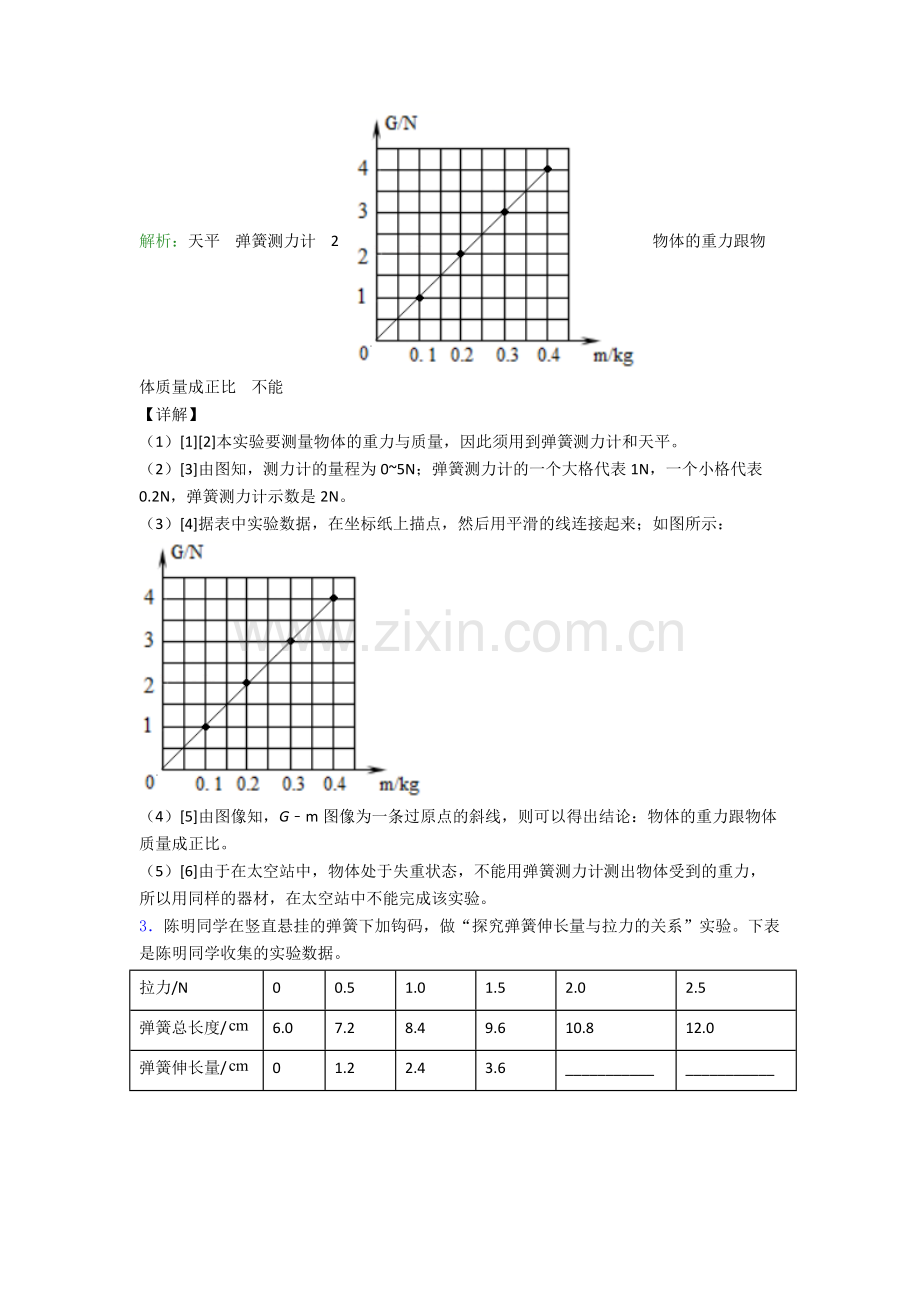 八年级物理下册实验题试卷达标训练题(Word版含答案).doc_第3页