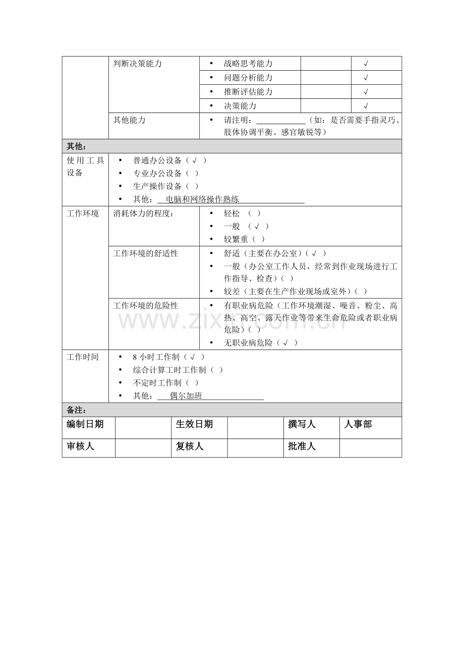 外贸经理岗位说明书.doc_第3页