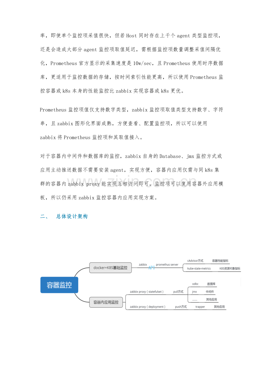 基于Prometheus和Zabbix实现容器云平台监控方案.docx_第2页