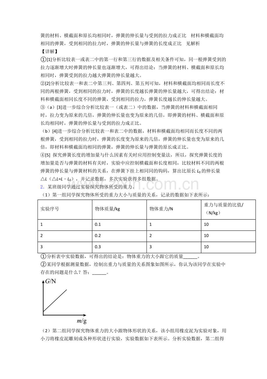 人教版八年级下册物理宜春物理实验题试卷(Word版含解析).doc_第2页