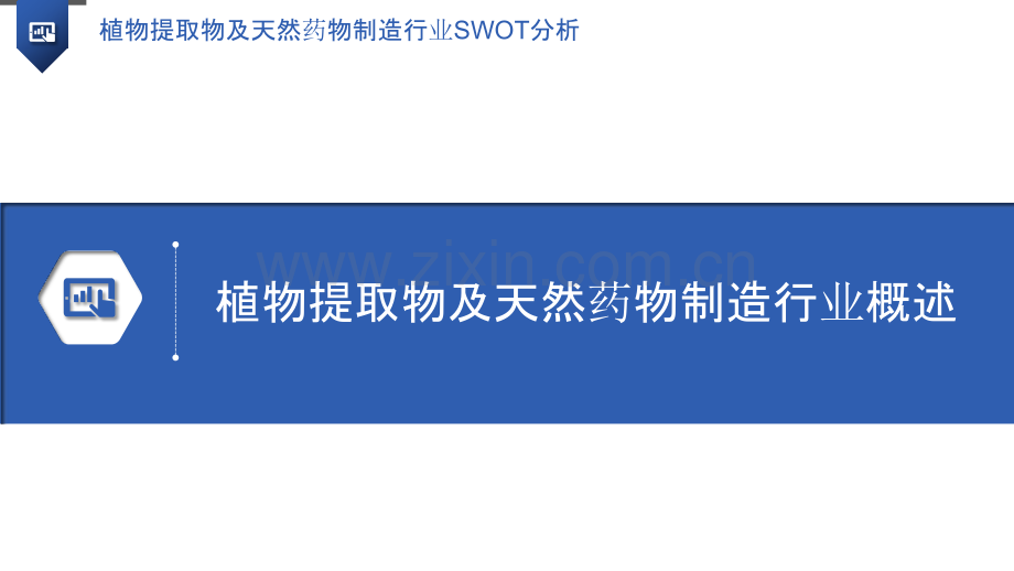 植物提取物及天然药物制造行业SWOT分析.pptx_第3页