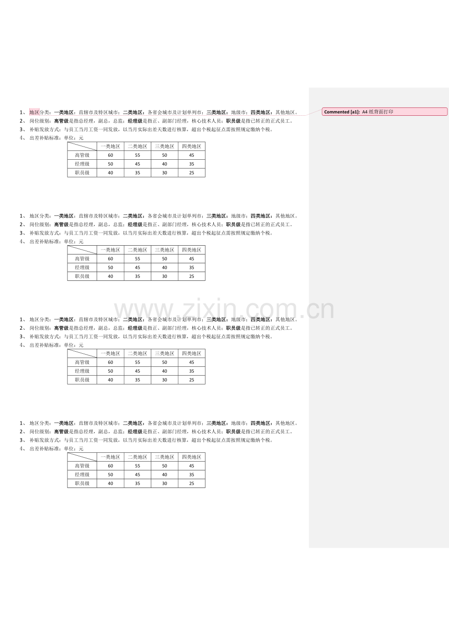 出差补贴申请单.docx_第2页