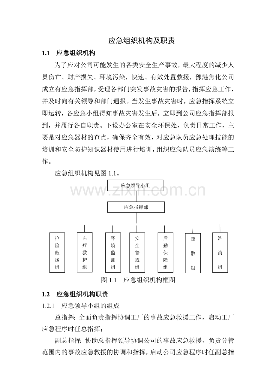 应急组织机构及职责.docx_第1页