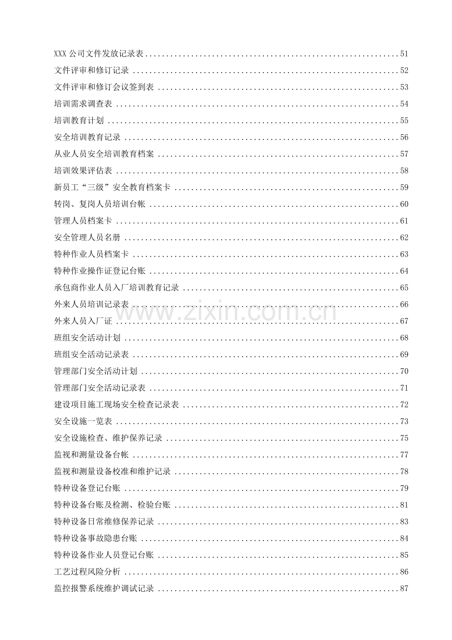 安全生产标准化记录表格汇编.doc_第3页