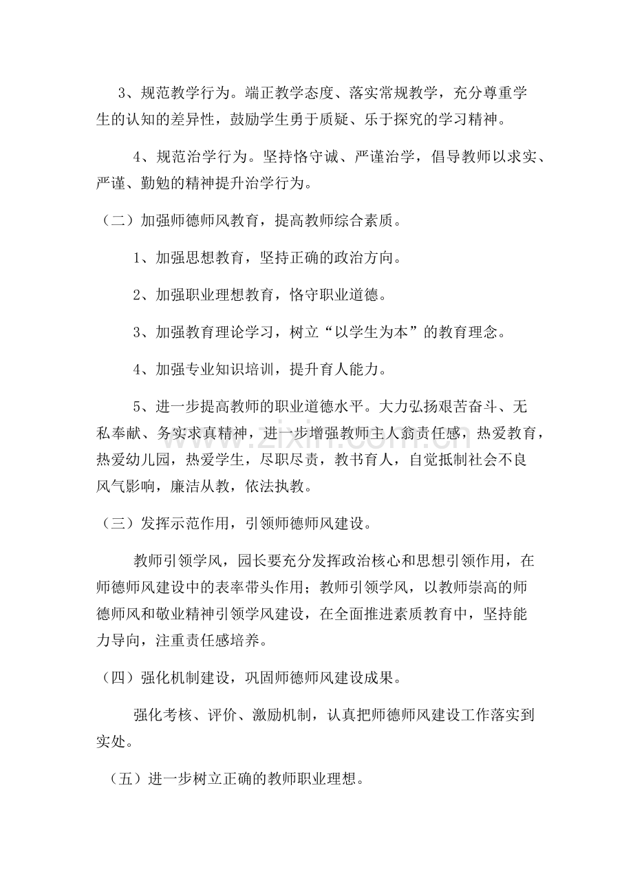 师德师风学习培训方案.docx_第2页