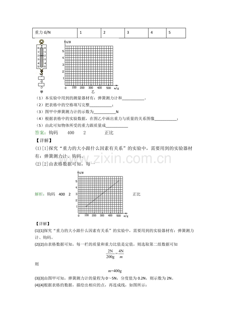 物理八年级下册物理实验题试卷综合测试卷(word含答案).doc_第3页