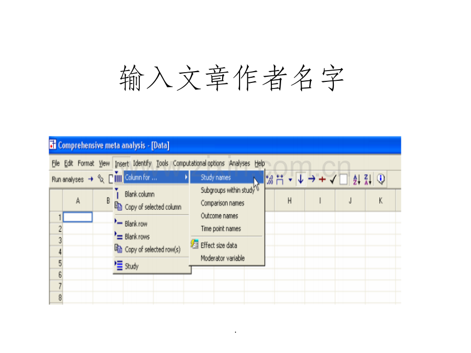 Comprehensive-Meta-Analysis-具体操作.ppt_第2页