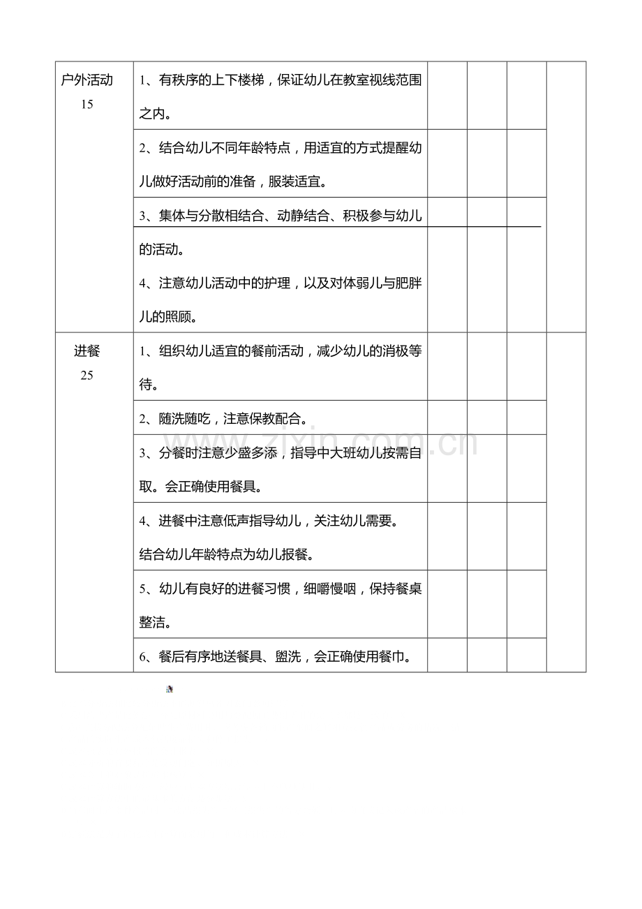 幼儿园半日活动常规评价表.doc_第2页