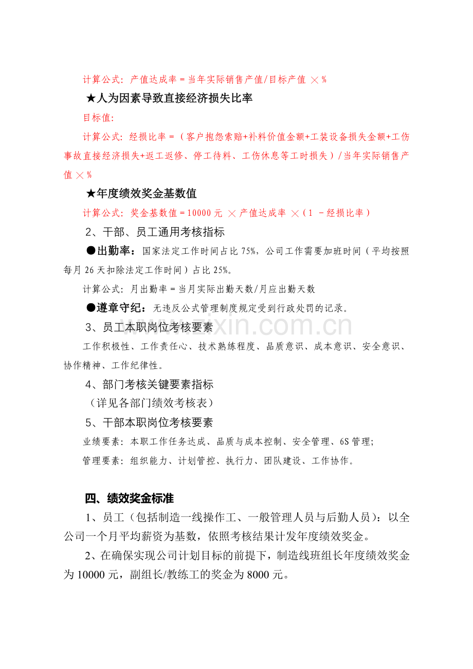 公司2010年绩效考核与奖金分配办法.doc_第2页