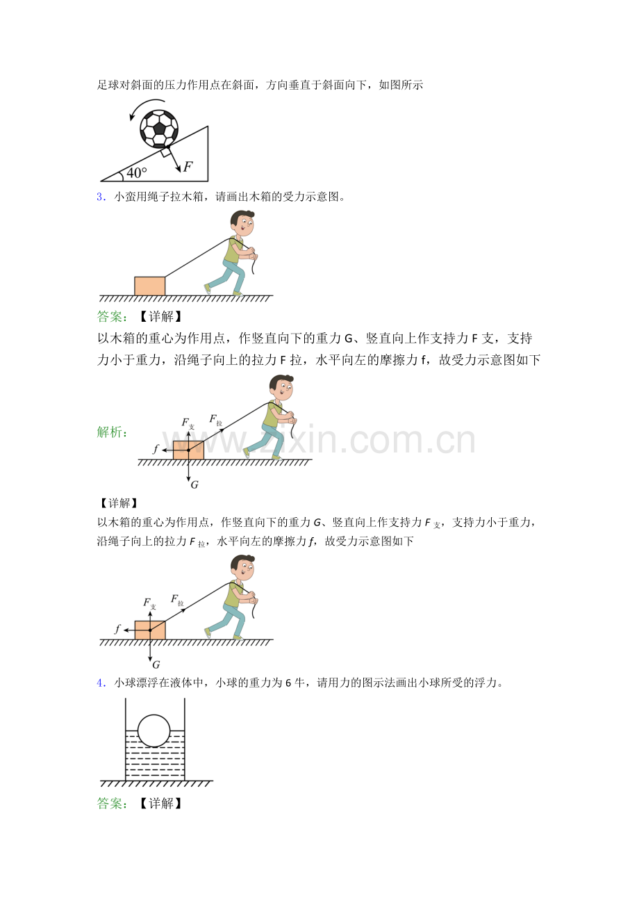 部编版八年级下册物理作图题试卷达标训练题(Word版含答案).doc_第2页