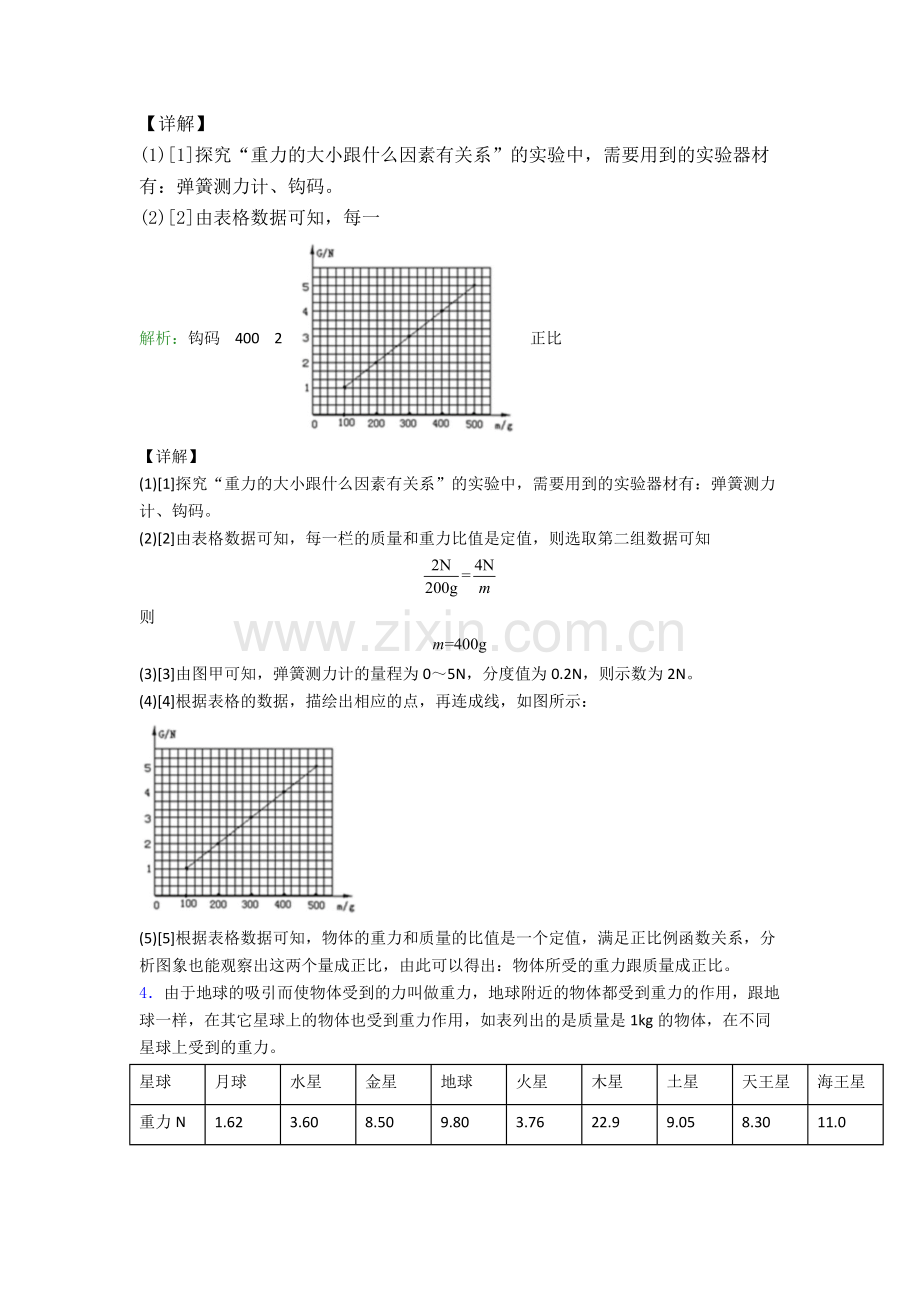 人教版八年级下册物理实验题试卷(Word版含解析).doc_第3页