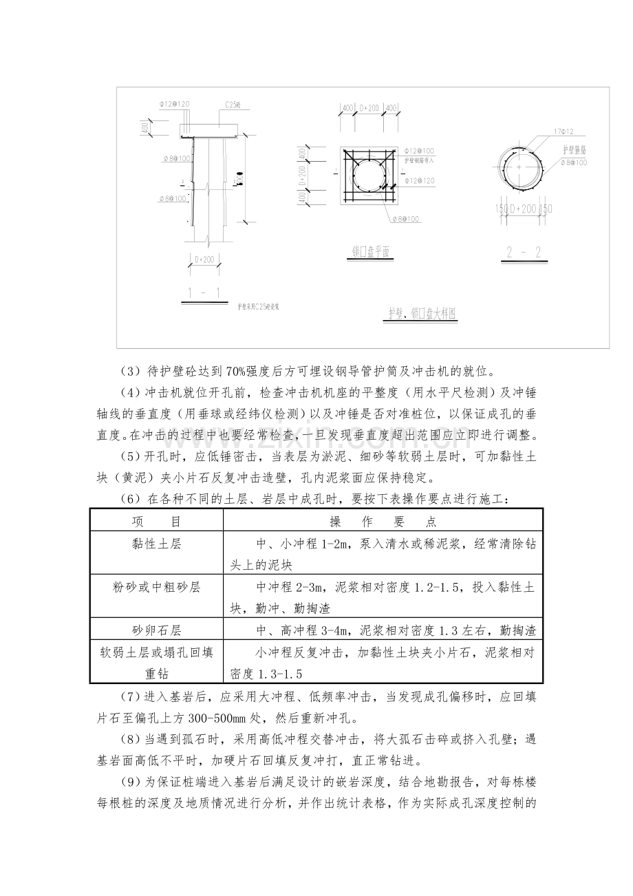 冲孔混凝土灌注桩施工方案.doc_第3页