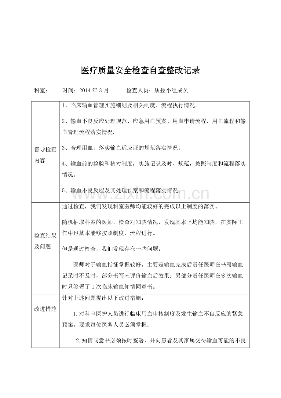 医疗质量安全检查自查整改记录.docx_第3页