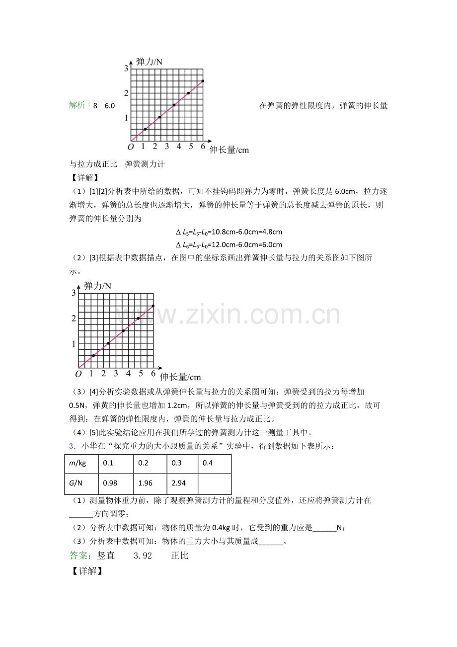 八年级下册物理实验题试卷检测题(WORD版含答案).doc_第3页