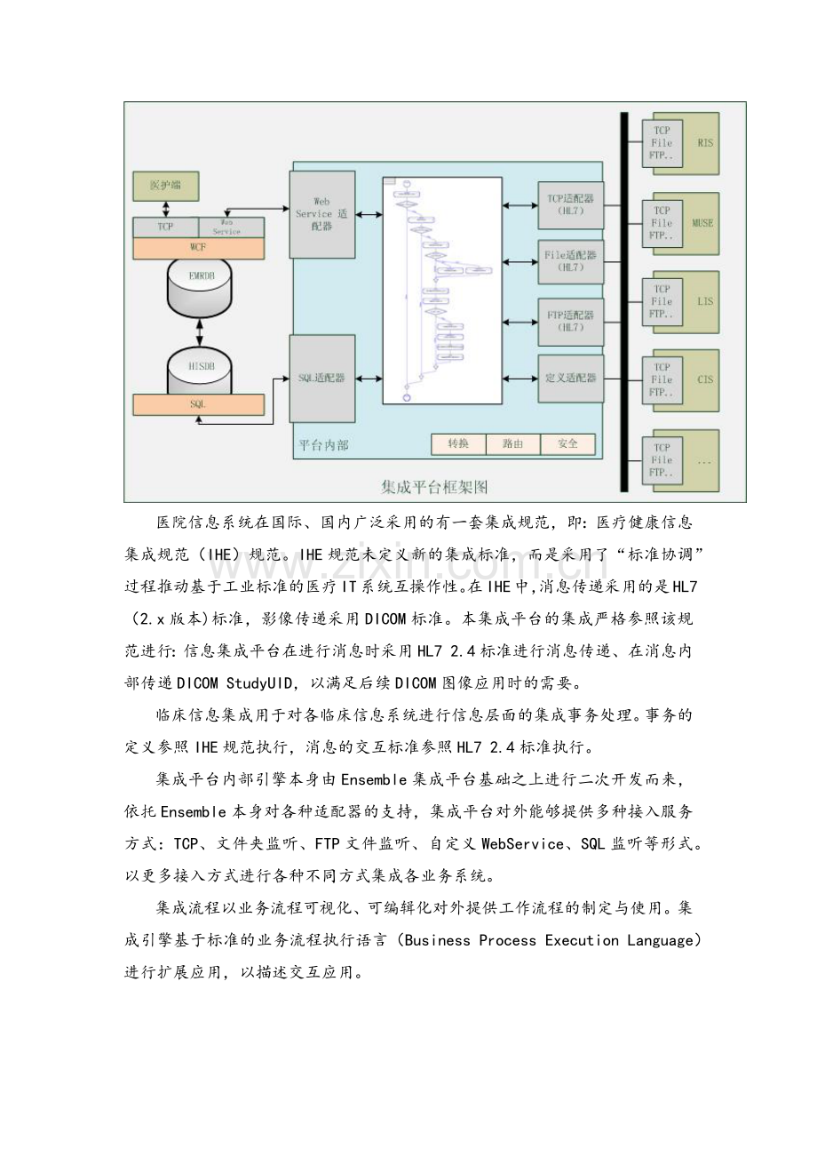 医院信息集成平台建设方案.docx_第3页