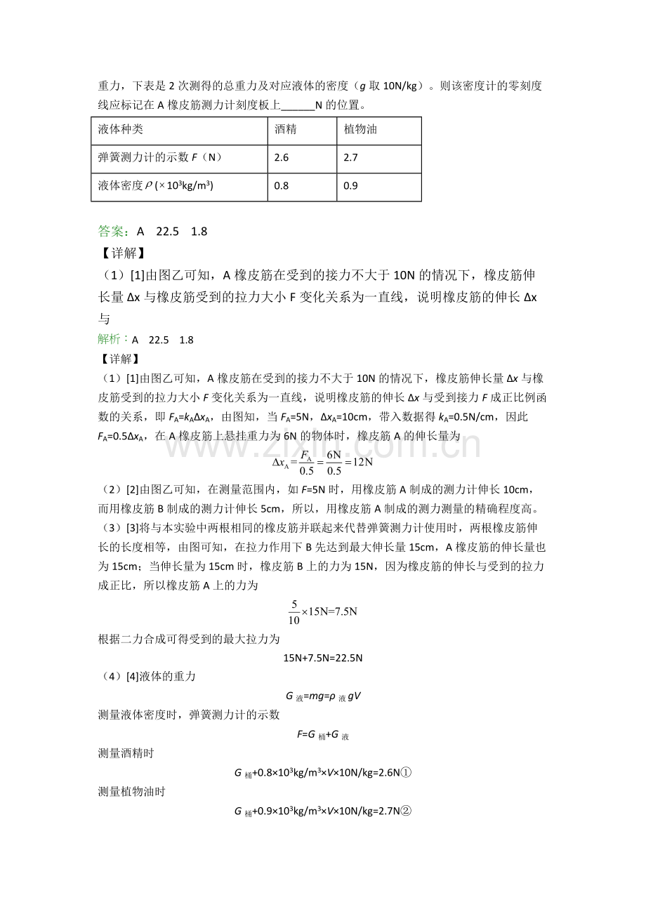 部编版八年级下册物理实验题试卷(培优篇)(Word版含解析).doc_第3页