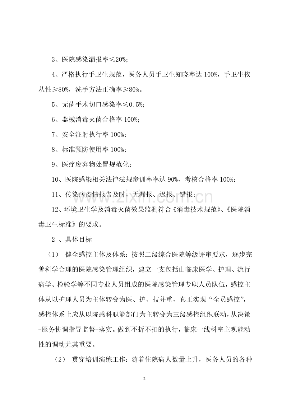 医院感染控制五年规划.doc_第2页