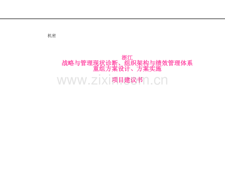 8浙江盾安精工集团公司战略组织架构与绩效管理项目咨询建议书页.ppt_第1页