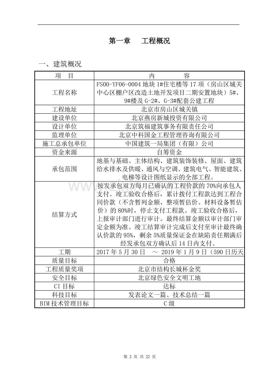 分部分项工程检验批划分方案.doc_第2页