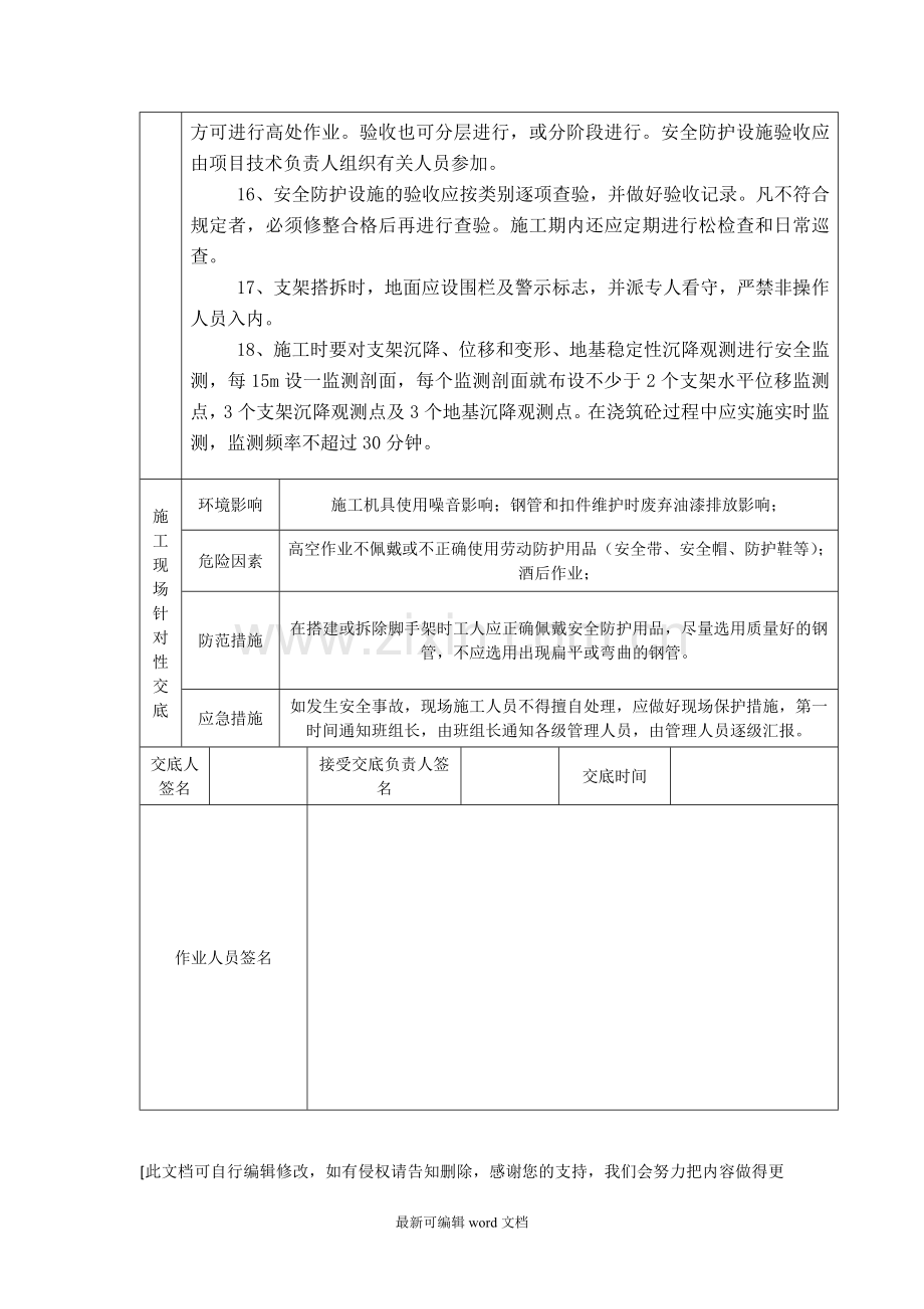 高支模安全技术交底).doc_第2页