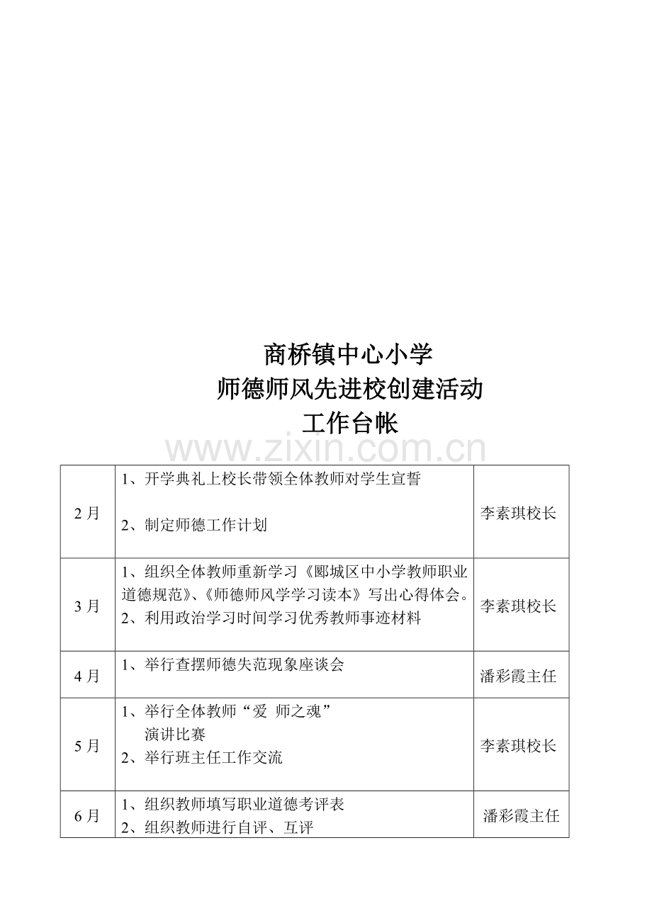 师德师风台账.doc_第2页