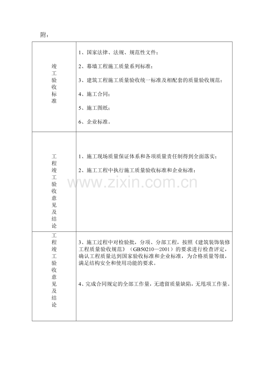 幕墙竣工验收报告.doc_第2页