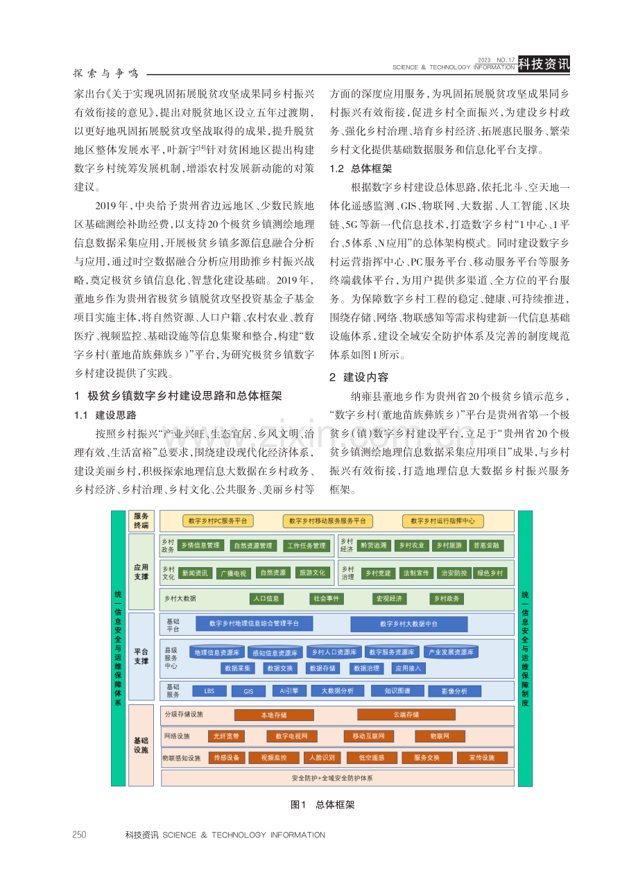 贵州省极贫乡镇数字乡村平台建设探索.pdf_第2页