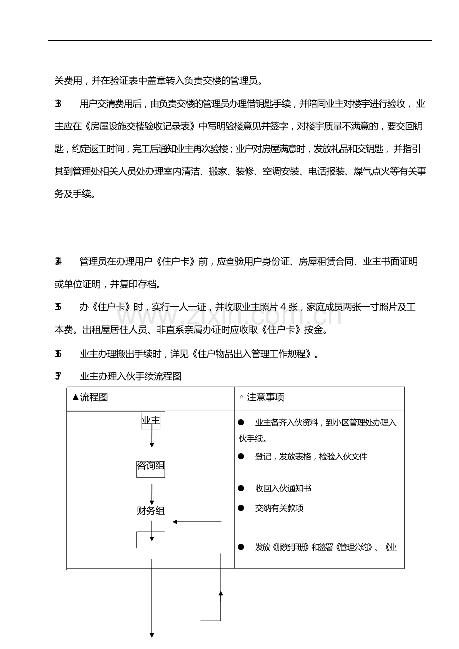 物业管理公司业户入伙、退租工作规程模版.docx_第2页