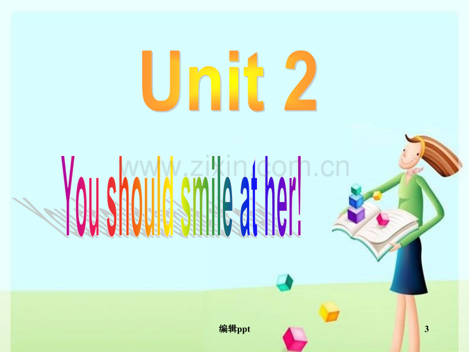 外研版初中英语八年级上册Module-1-Unit-2-You-should-smile-at-h.ppt_第3页