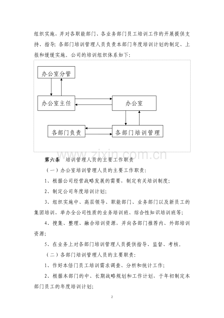 国有房地产公司员工培训管理办法模版.docx_第2页