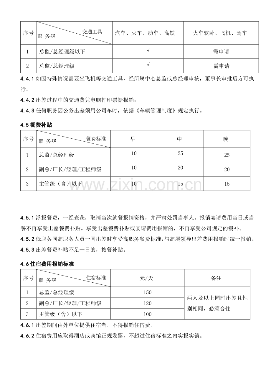 出差、宴请管理制度.doc_第3页