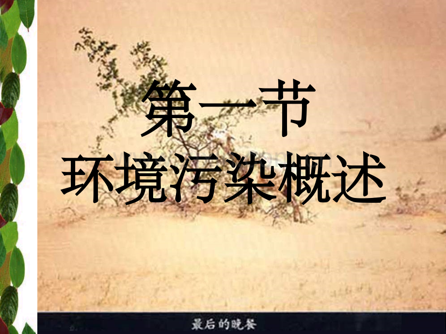 环境保护与可持续发展-环境污染及防治.ppt_第2页