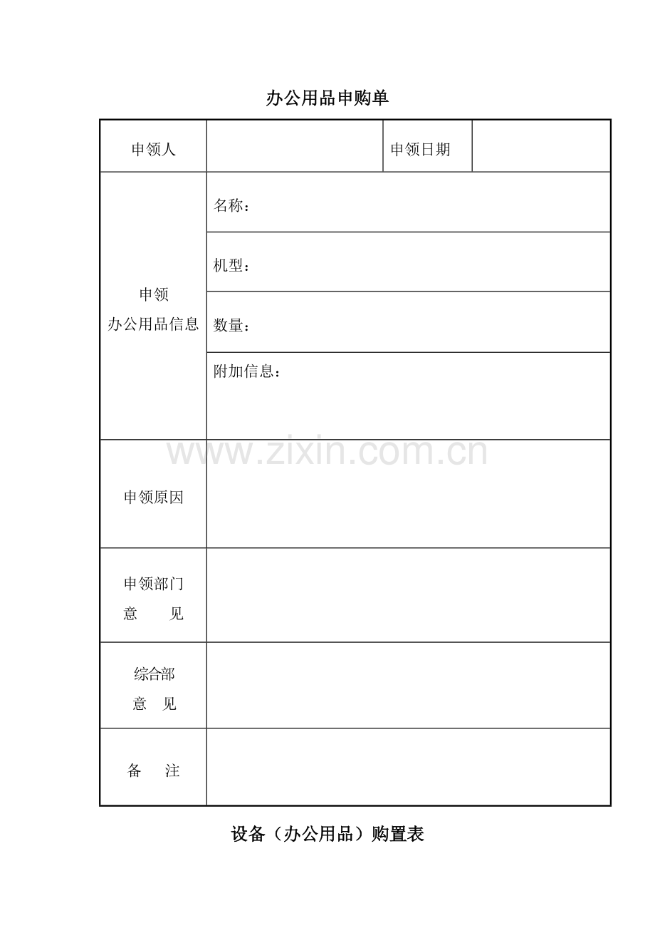 国有企业办公用品(备品)、设备购买使用管理制度模版.docx_第3页