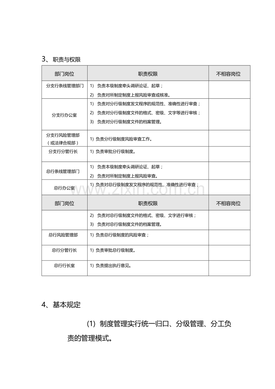 银行规章制度作业指导书-模版.docx_第3页