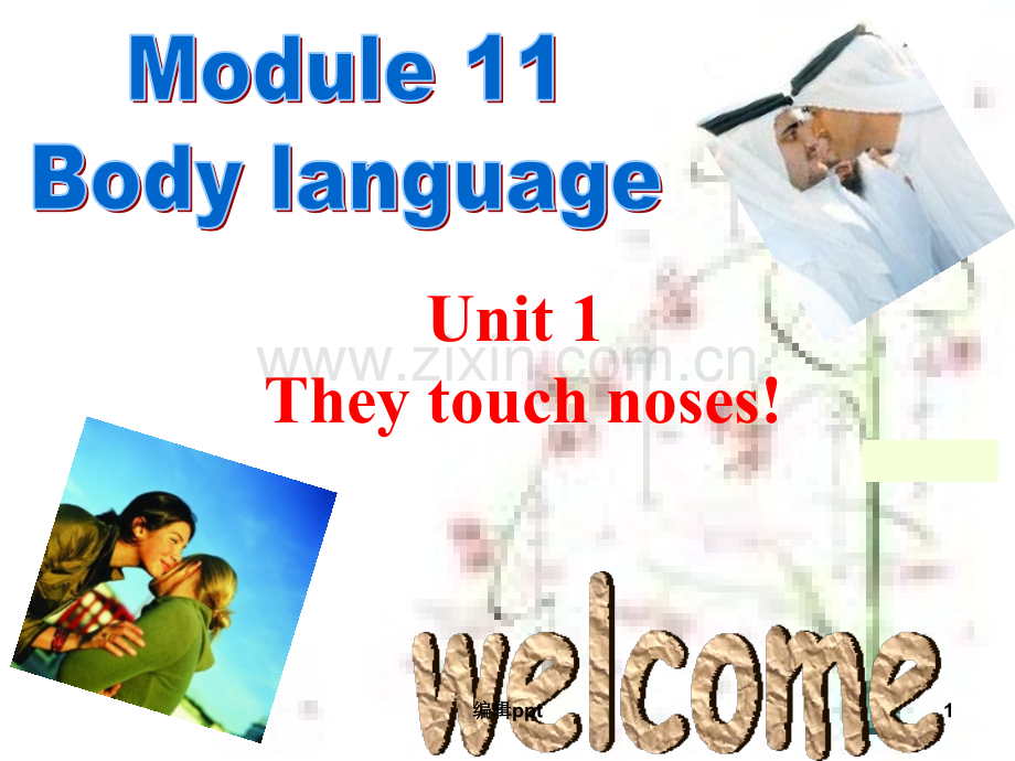 外研版英语七年级下册课件：Module11Unit1Theytouch.ppt_第1页