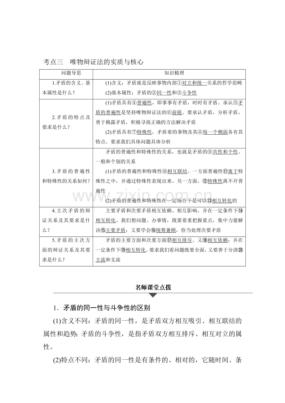 高三政治考点专题复习检测22.doc_第1页