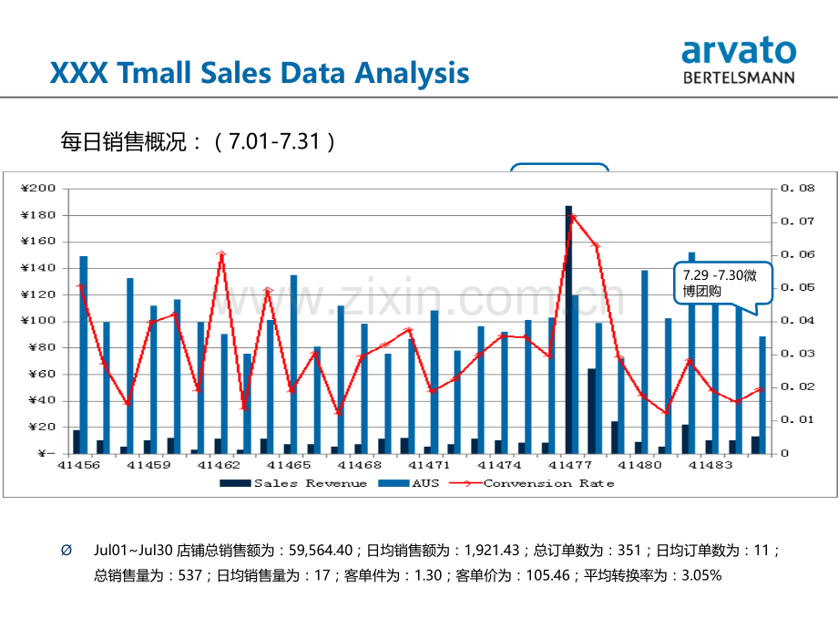 规范!天猫旗舰店月度运营总结.ppt_第3页