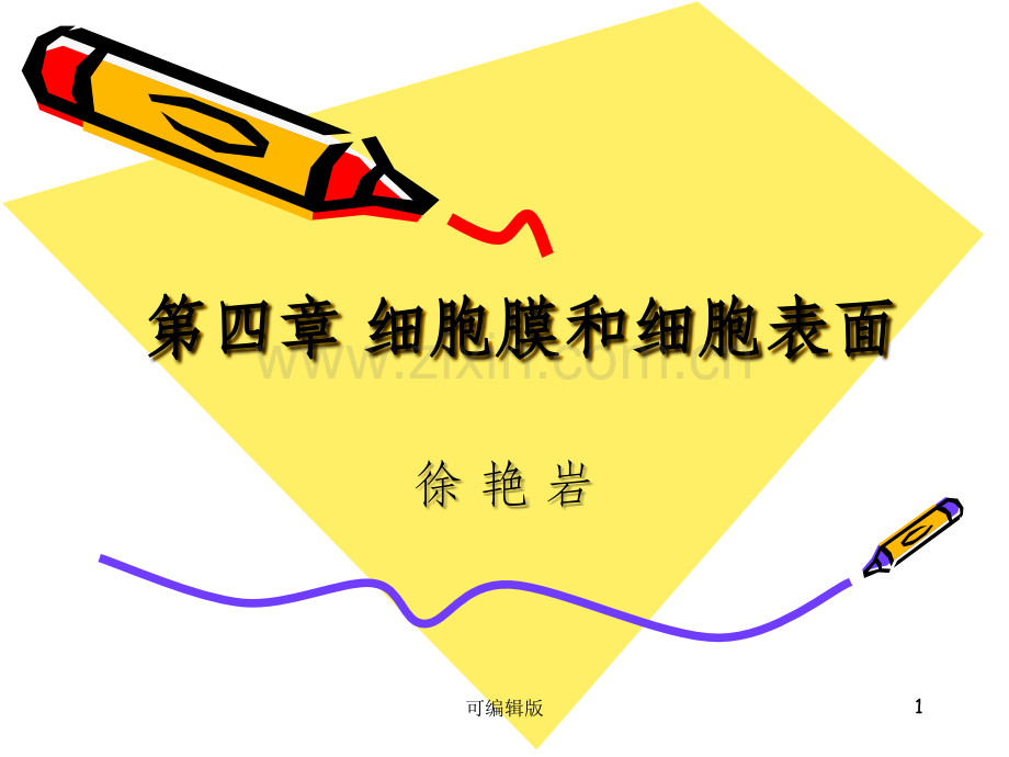 细胞膜和细胞表面(1).ppt_第1页