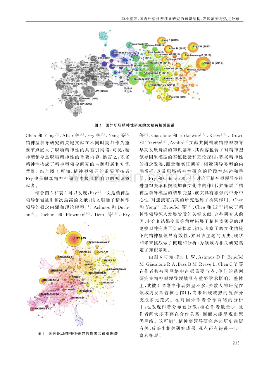 国内外精神型领导研究的知识结构、发展演变与热点分布——基于CiteSpace知识图谱的对比分析.pdf_第3页