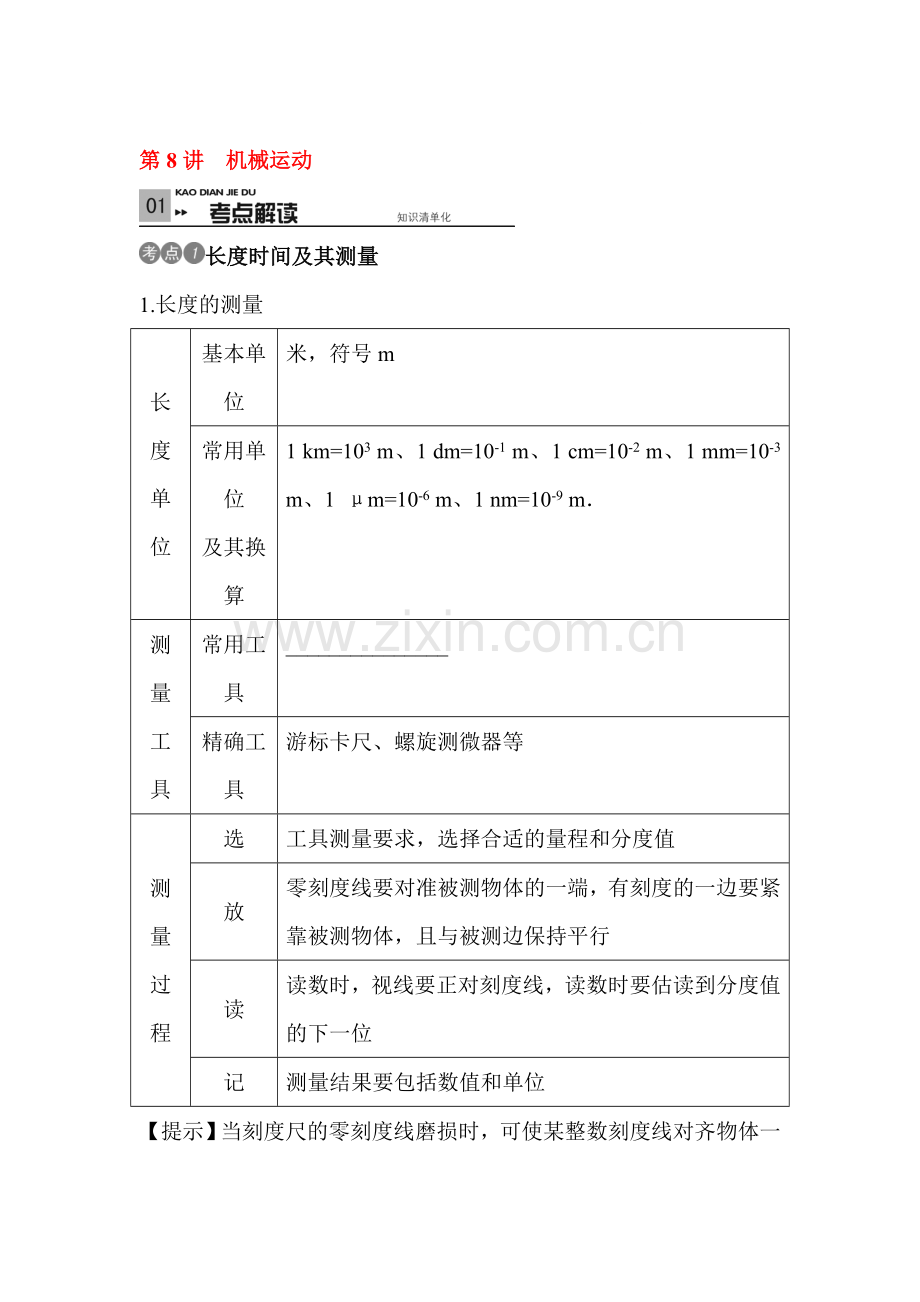 2017届中考物理第一轮滚动复习测试题23.doc_第1页