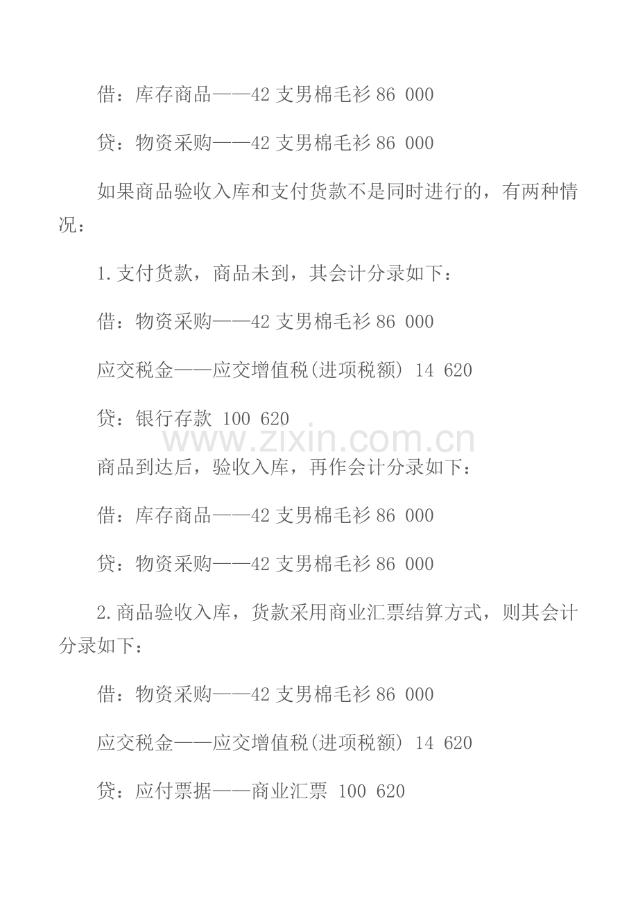 商业会计实务-商业企业会计核算.doc_第3页