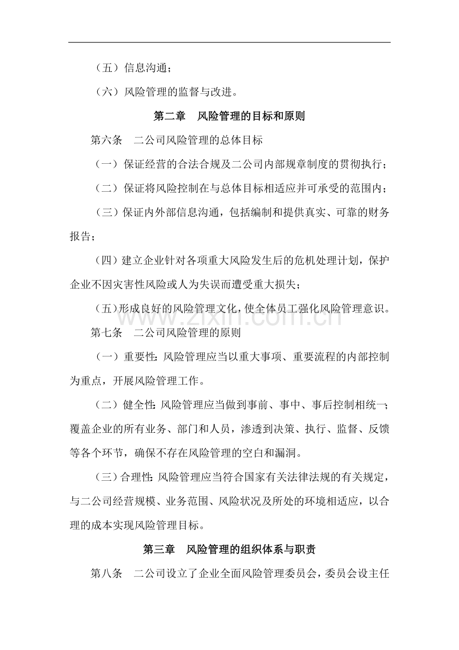 全面风险管理实施细则.docx_第2页