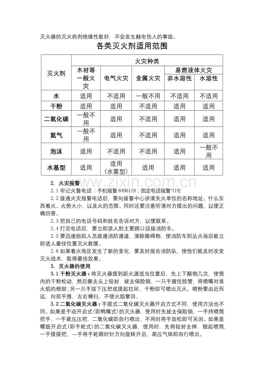 化工集团公司灭火常用的方法模版.docx_第2页