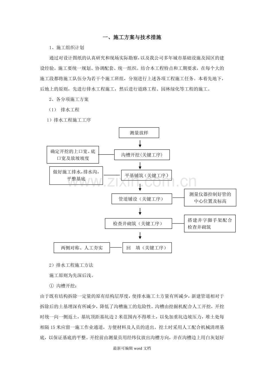 园林道路施工组织设计.doc_第2页