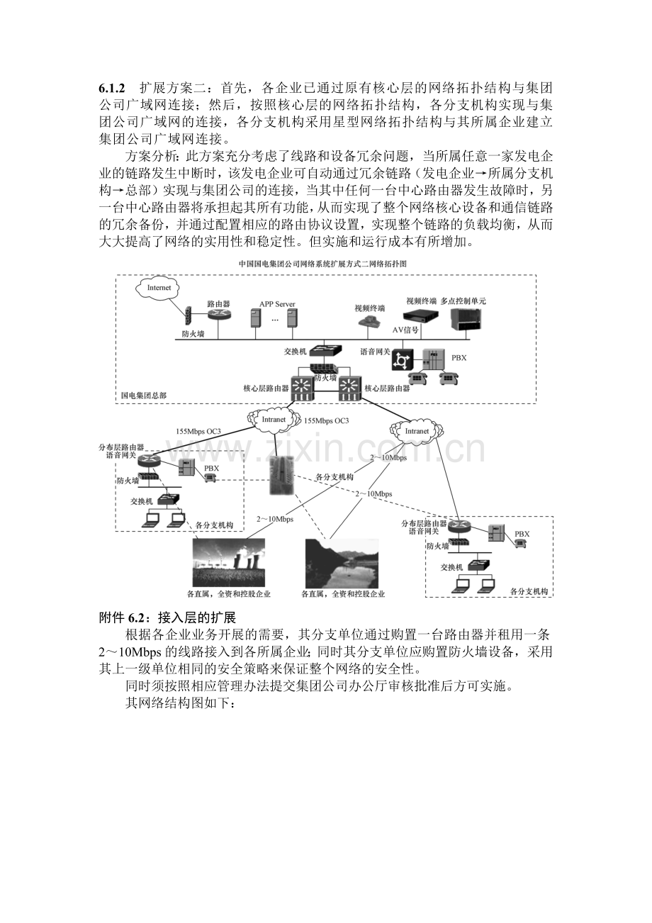 国有集团公司广域网络系统网络拓扑规范模版.docx_第3页