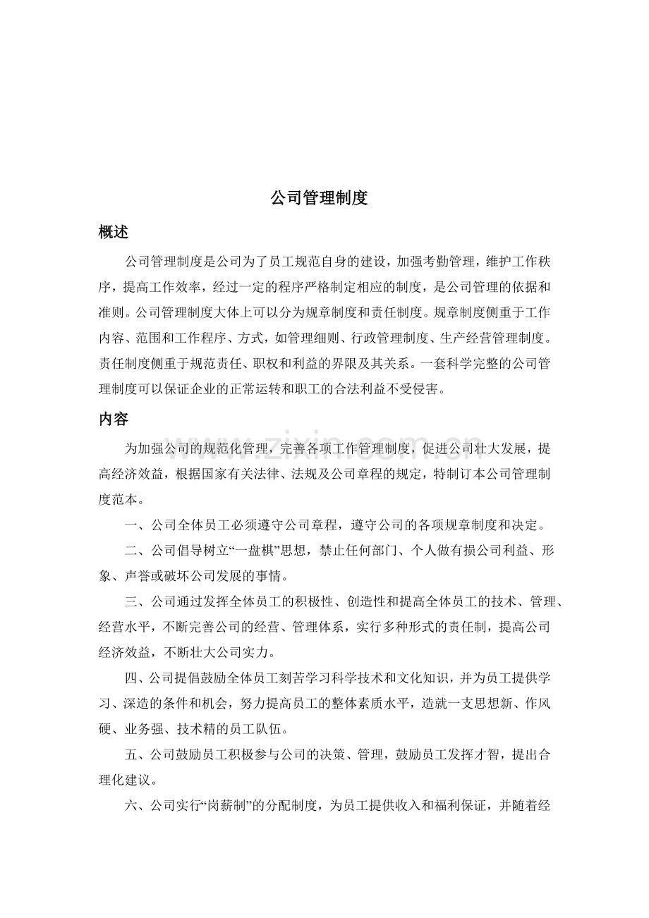 公司管理制度解读.doc_第1页